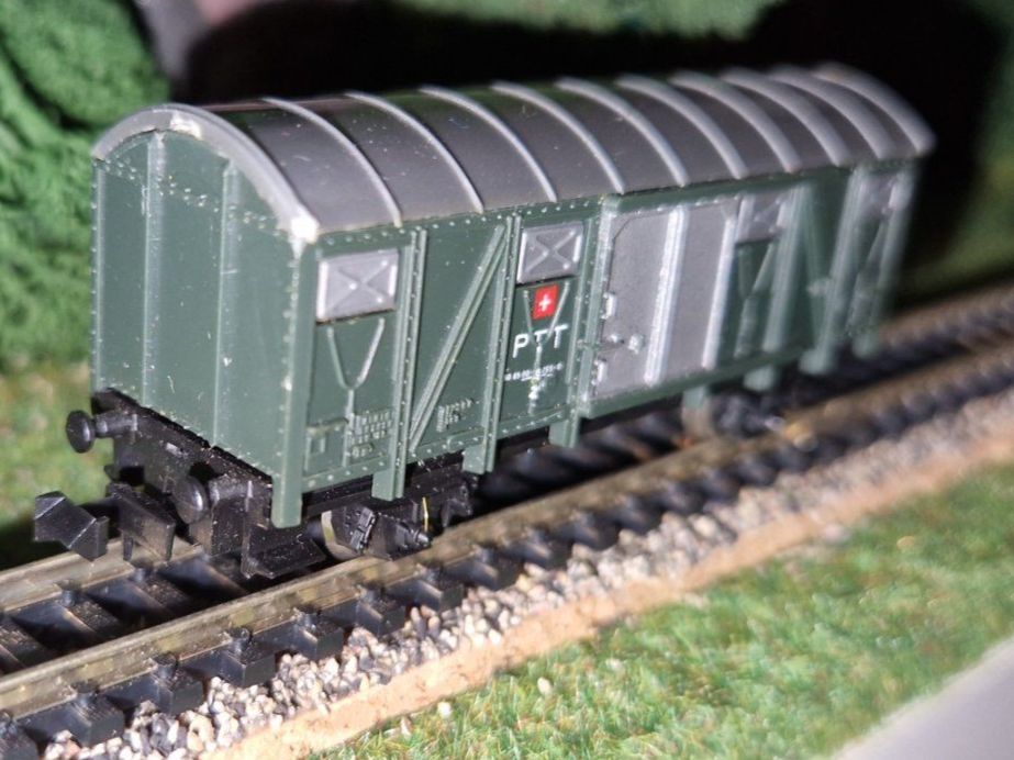 Lima Modelleisenbahnen: Lima Spur N SBB Post Güterwagen "PTT" in OVP – Gebraucht aus Unterengstringen von b.kaiser81