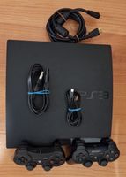 Console de jeu Sony PS3 avec 2 manettes et cables