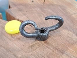 1 antike Flügelmutter, 6.9cm, Schmiedeisen (LOT2494#NSH6)