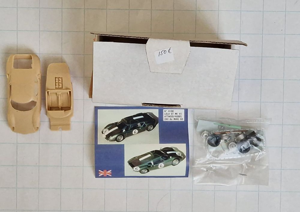 SPARK S4948 1/43 LOLA GT MK6 #6 LE MANS 1963