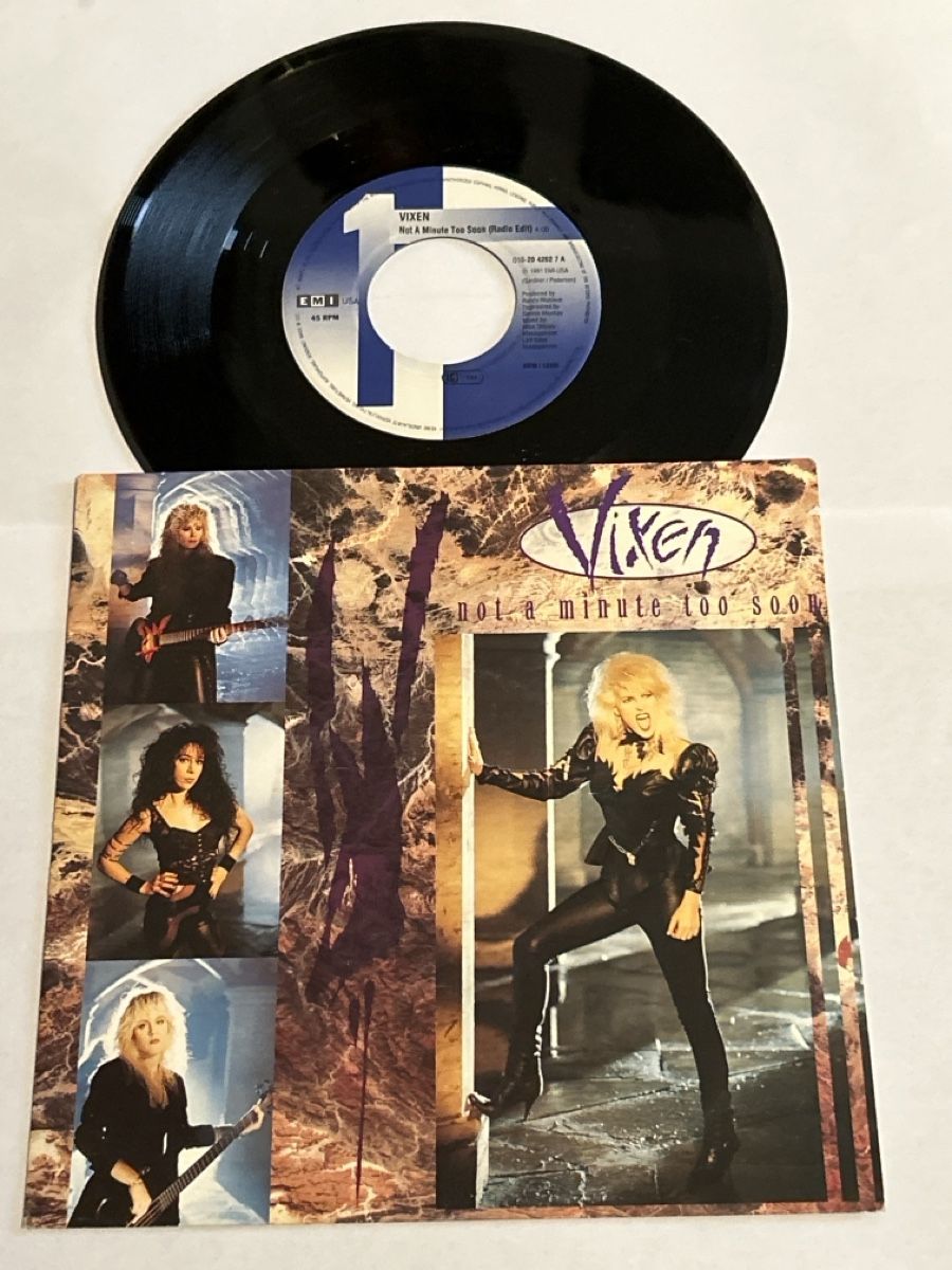 Dischi in vinile: Vixen. 1990. not a minute too soon – Usato da Faulensee venduto da Mizuno06