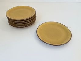 Rössler- 6 Speiseteller / assiettes plates 24cm