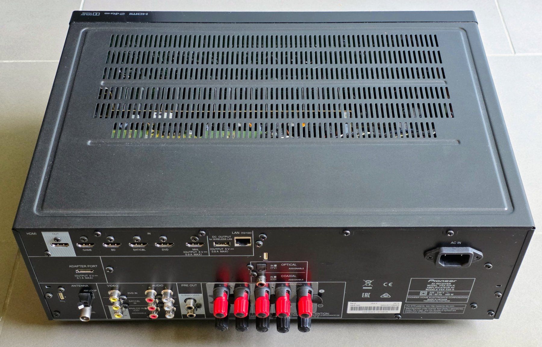 Pioneer Récepteurs: Pioneer VSX-529-K AV-Receiver – D'occasion à Luzern par Newphyte 1