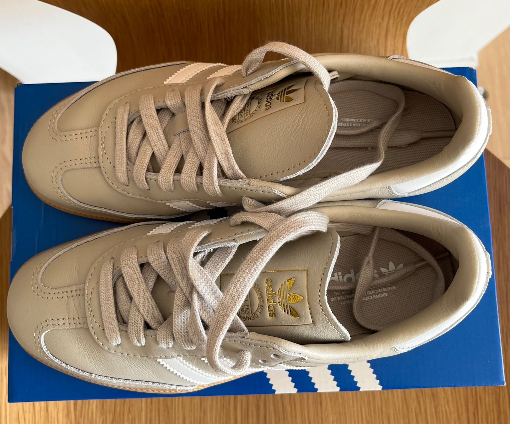 Adidas Scarpe da uomo: Samba OG Beige Cloud White Gum Grösse 38 – Usato da Zollikon venduto da Svch 4