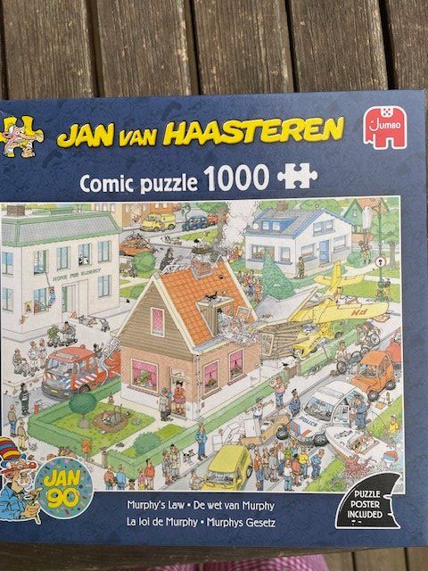 Puzzles: Puzzle von Jan van Haasteren: Murphy's Gesetz – Gebraucht aus Wermatswil von TAndry