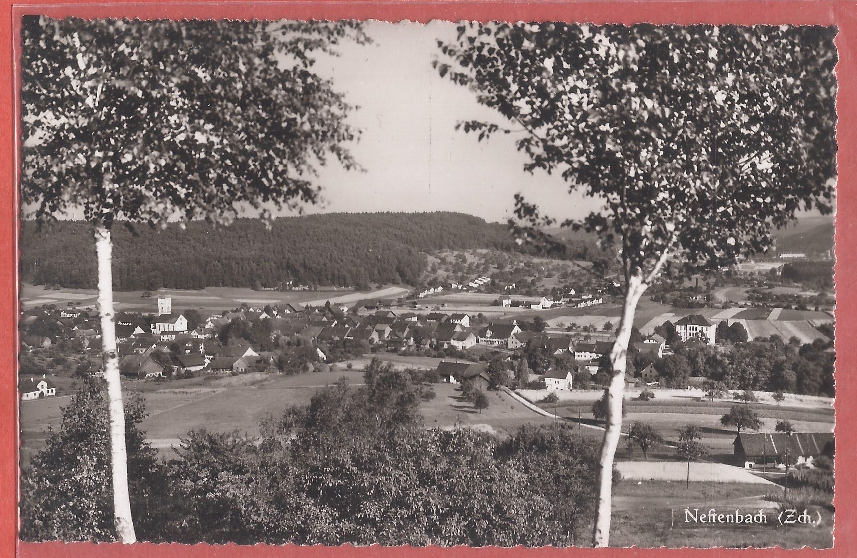 Ansichtskarten: Neftenbach ZH - ca. 1950 – Gebraucht aus Fislisbach von Porano