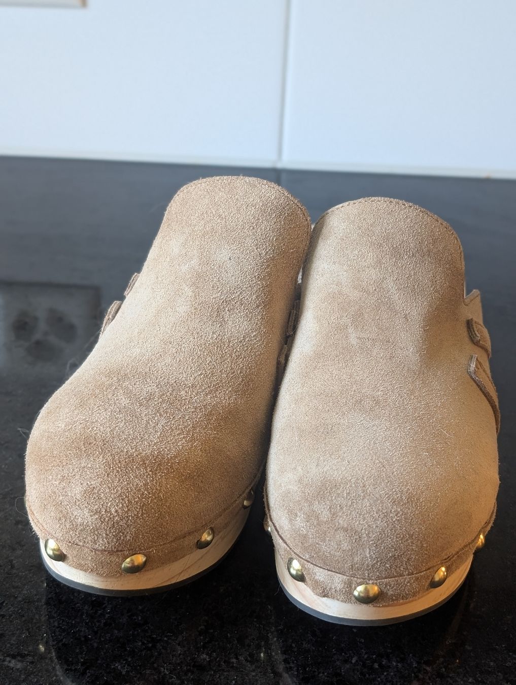 Scarpe da donna: Trendige Wildleder Clogs "187 Studio" Gr.39 – Nuovo (secondo la descrizione) da Zürich venduto da mco_nd92
