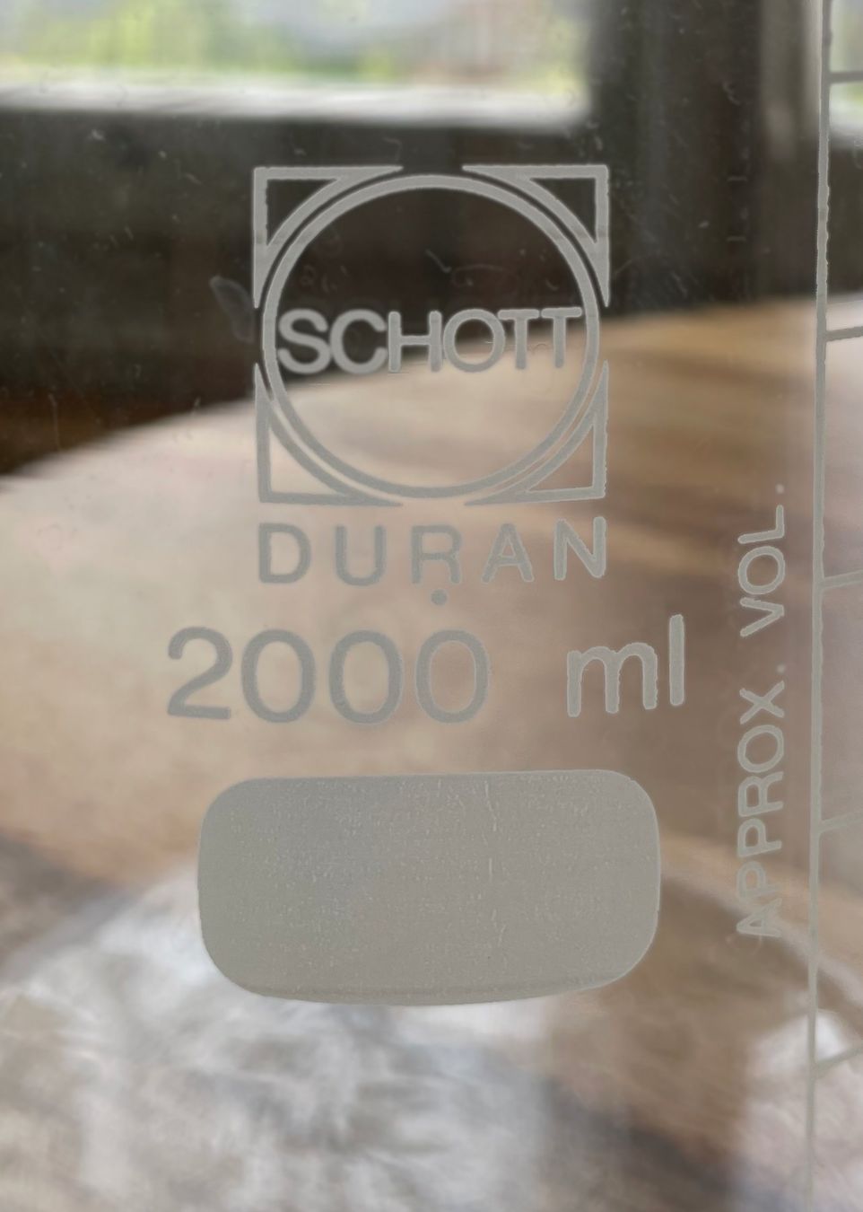 Contenitori & Simili: Laborbecher Schott Duran 2000ml – Usato da Langenthal venduto da Baltimore1569 2