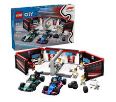 LEGO® 60444 F1® Garage mit Mercedes AMG & Alpine Rennautos