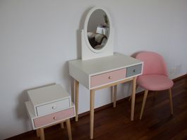 MAISONS DU MONDE: Schminktisch+ BLUSH & Stuhl MAURICETTE