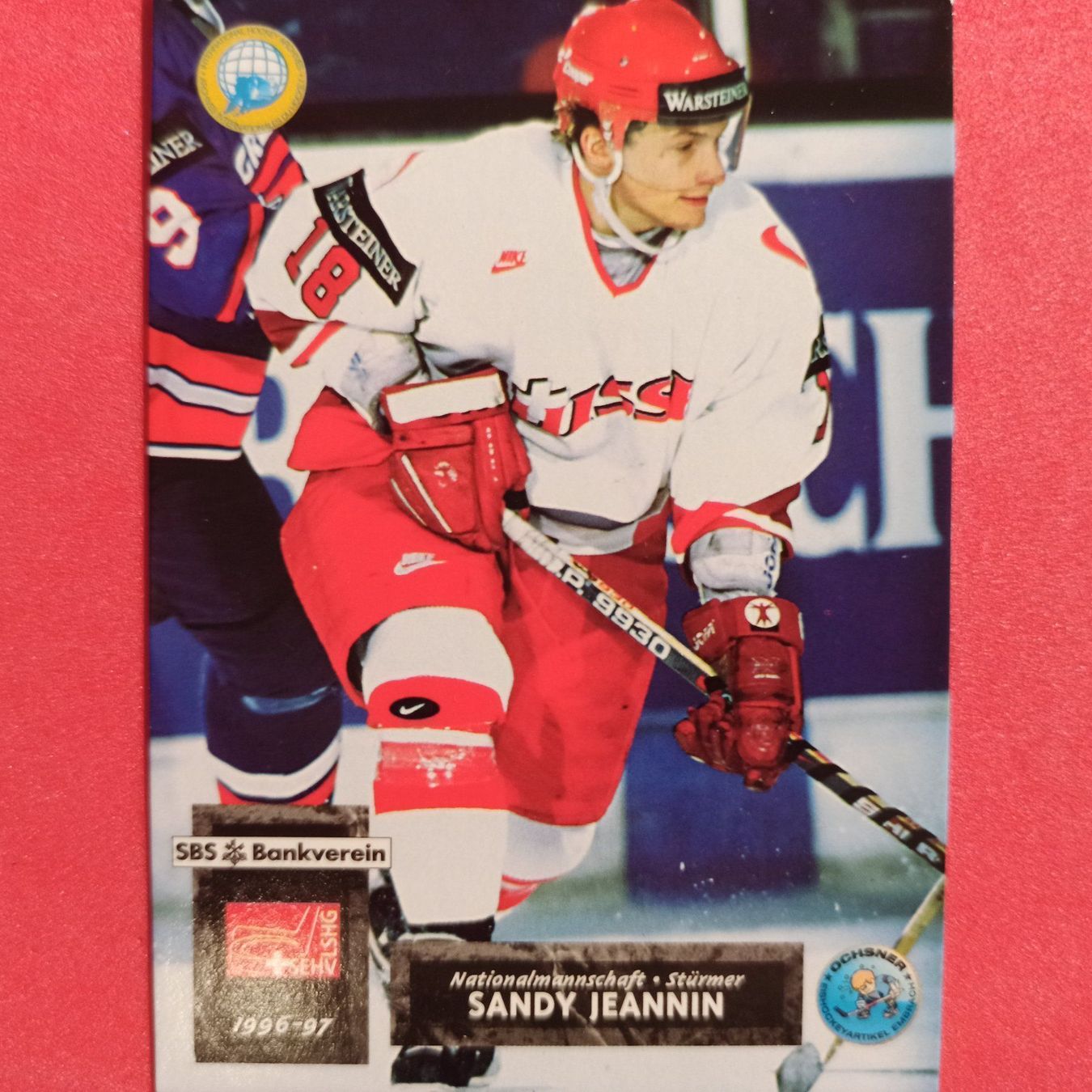 Cartes à collectionner: Sandy Jeannin - Schweizer Nati Card - 1996/97 – D'occasion à Dübendorf par kb86_MOVIE