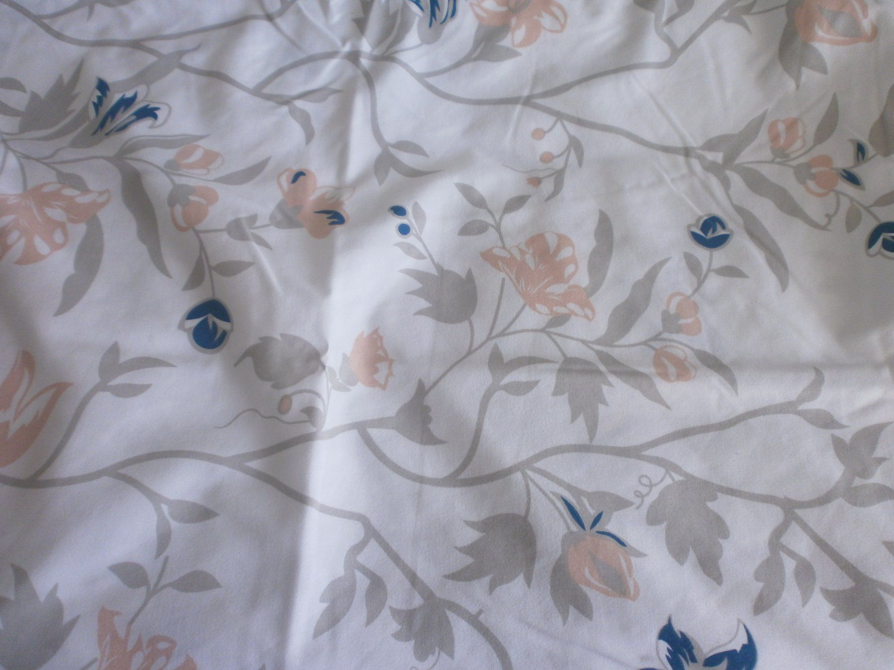 Biancheria da letto: Bettwäsche mit Blumenmuster weiss blau – Usato da Pratteln venduto da Sorbet