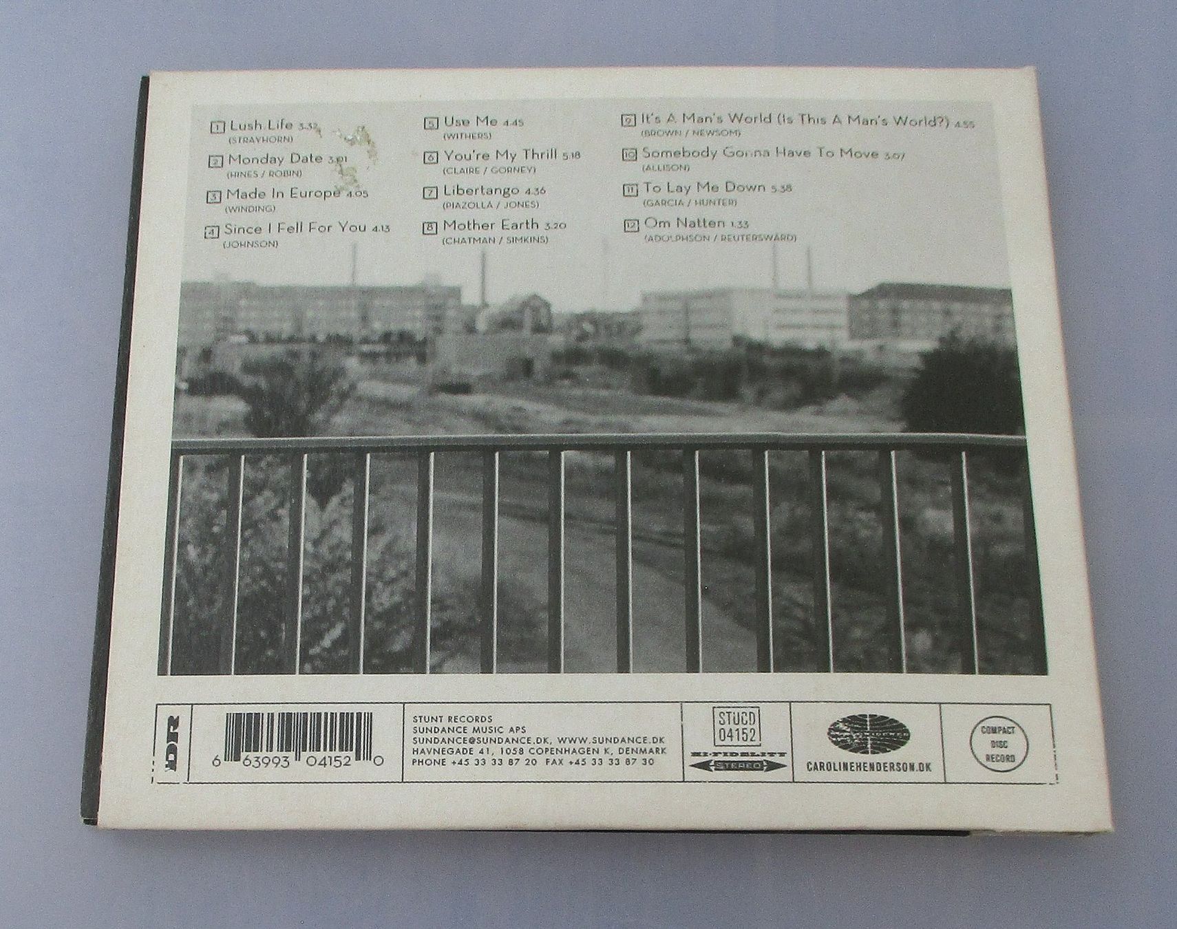 CD: CAROLINE HENDERSON - Made In Europe – Usato da Wattwil venduto da Muriel11 1