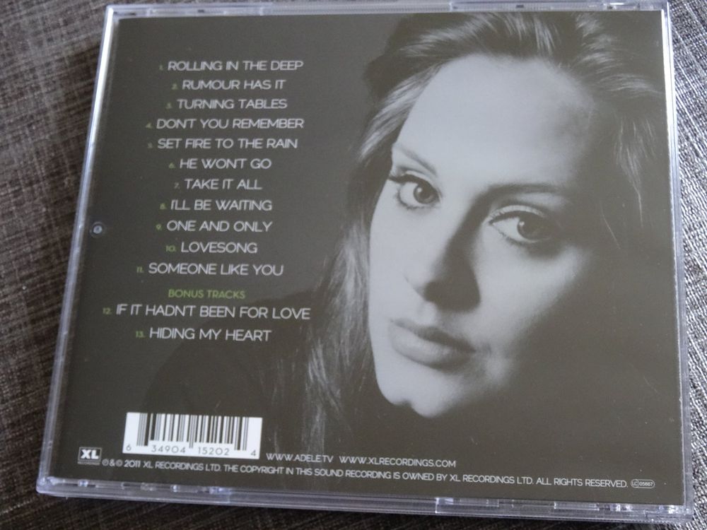 Adele - 21 CD  Kaufen auf Ricardo