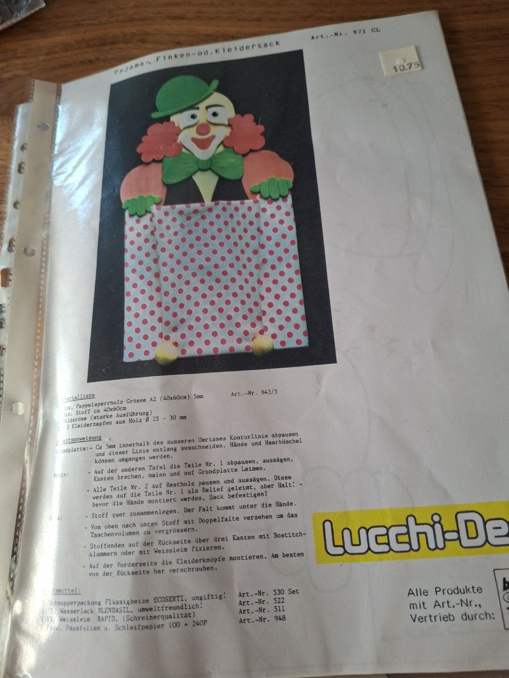 Cartamodelli: Schnittmuster zum Basteln – Usato da Fulenbach venduto da aeb_28sw 5