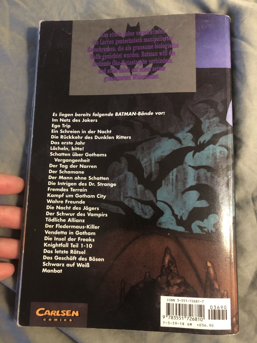 Comics: Batman - Manbat – Gebraucht aus Basel von LukasLiederer 1