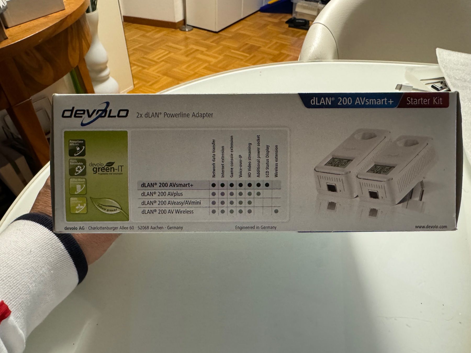 Devolo Unità & Adattatore: Devolo Powerline Starter Kit dLan 200 AVsmart+  *200Mbit/s – Usato da Schaffhausen venduto da vasco016 5