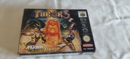 Turok 3 Shadow Of  Oblivion OVP  +  Schutzhüll  Nintendo 64
