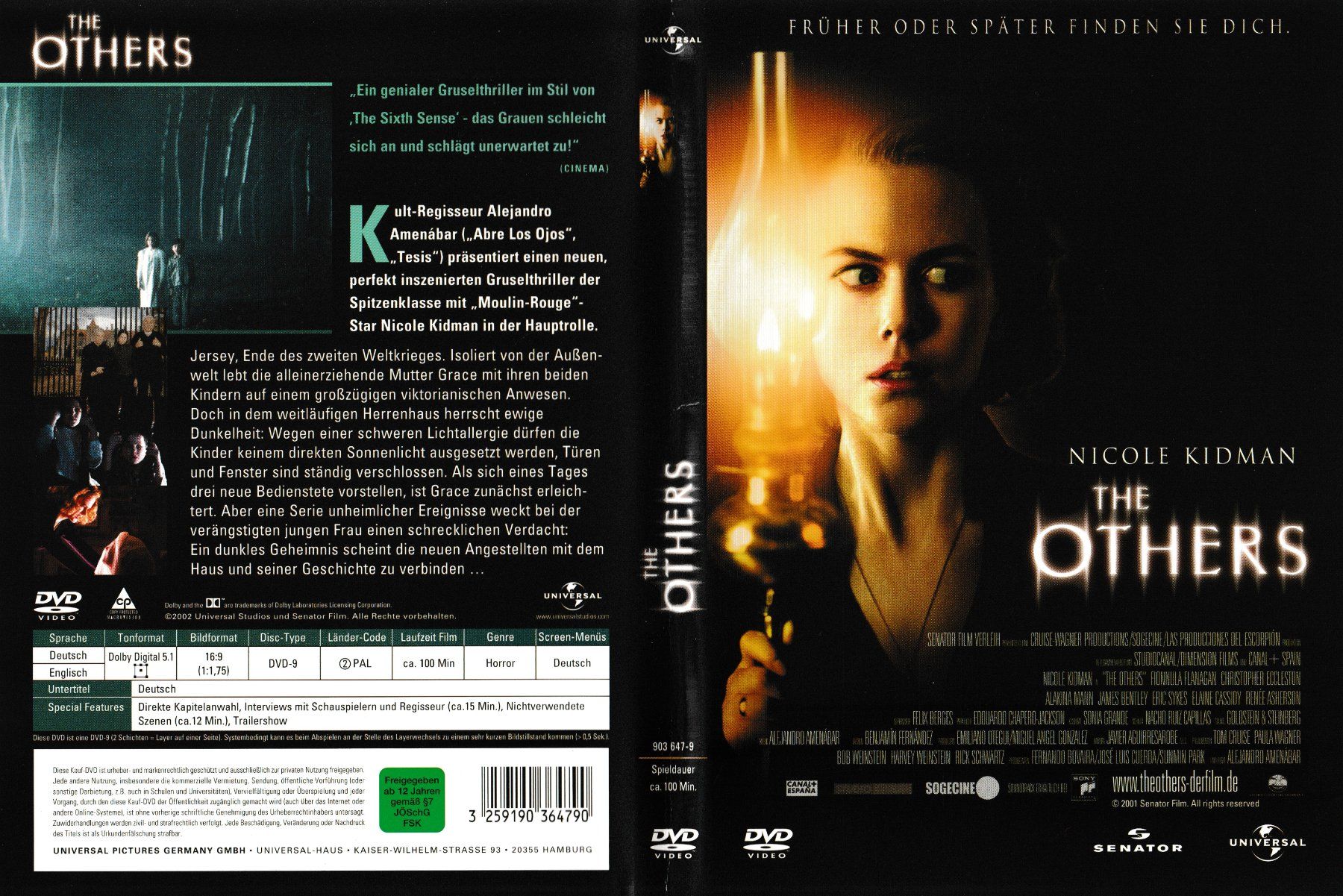 Tutti i DVDs: DVD - The Others – Usato da Langnau am Albis venduto da MediaRescuerKeLoX