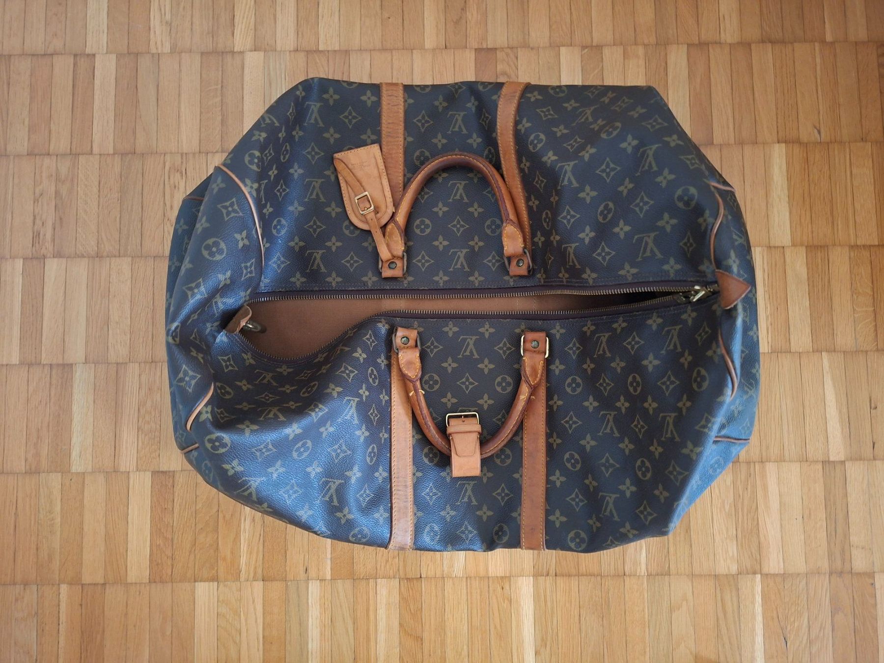 Louis Vuitton Taschen: Louis Vuitton  Keepall 60   Monogram Canvas  Reisetasche – Gebraucht aus Zürich von Daniel517 5