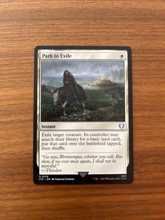 0175 ltc lord of the rings path to exile mtg kaufen auf ricardo