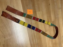 afrikanischer Talliengurt mit Perlen ( Handarbeit )