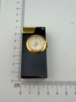 Feuerzeug vintage mit Handaufzug Uhr sehr selten