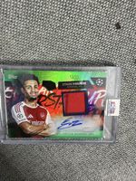 Topps Ethan Nwaneri Autogramm Relic 12/99 Arsenal FC