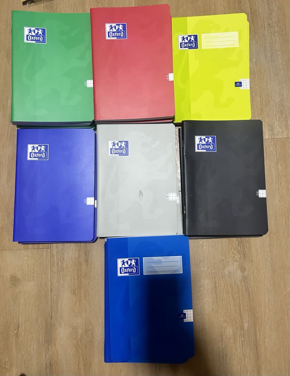 Libri: 25 x Oxford A5 Hefte - Diverse Farben – Nuovo (secondo la descrizione) da Steffisburg venduto da Michaels011