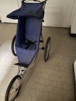 Jogger Kinderwagen blau dreirädrig gebrauchter Zustand