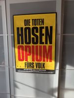 Originales "Die Toten Hosen" Poster, Opium fürs Volk!