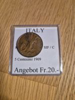 Italien - 5 Centesimi 1909 - selten!