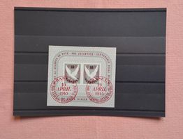 herrlicher Jubiläumsblock Basler Taube 1945 W23 Nr. 10