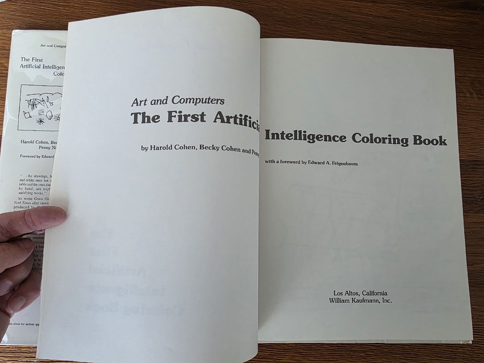 Bücher: Harold Cohen - Signed First AI Coloring Book - Rare and coll – Gebraucht aus Zürich von TimZurich1 4