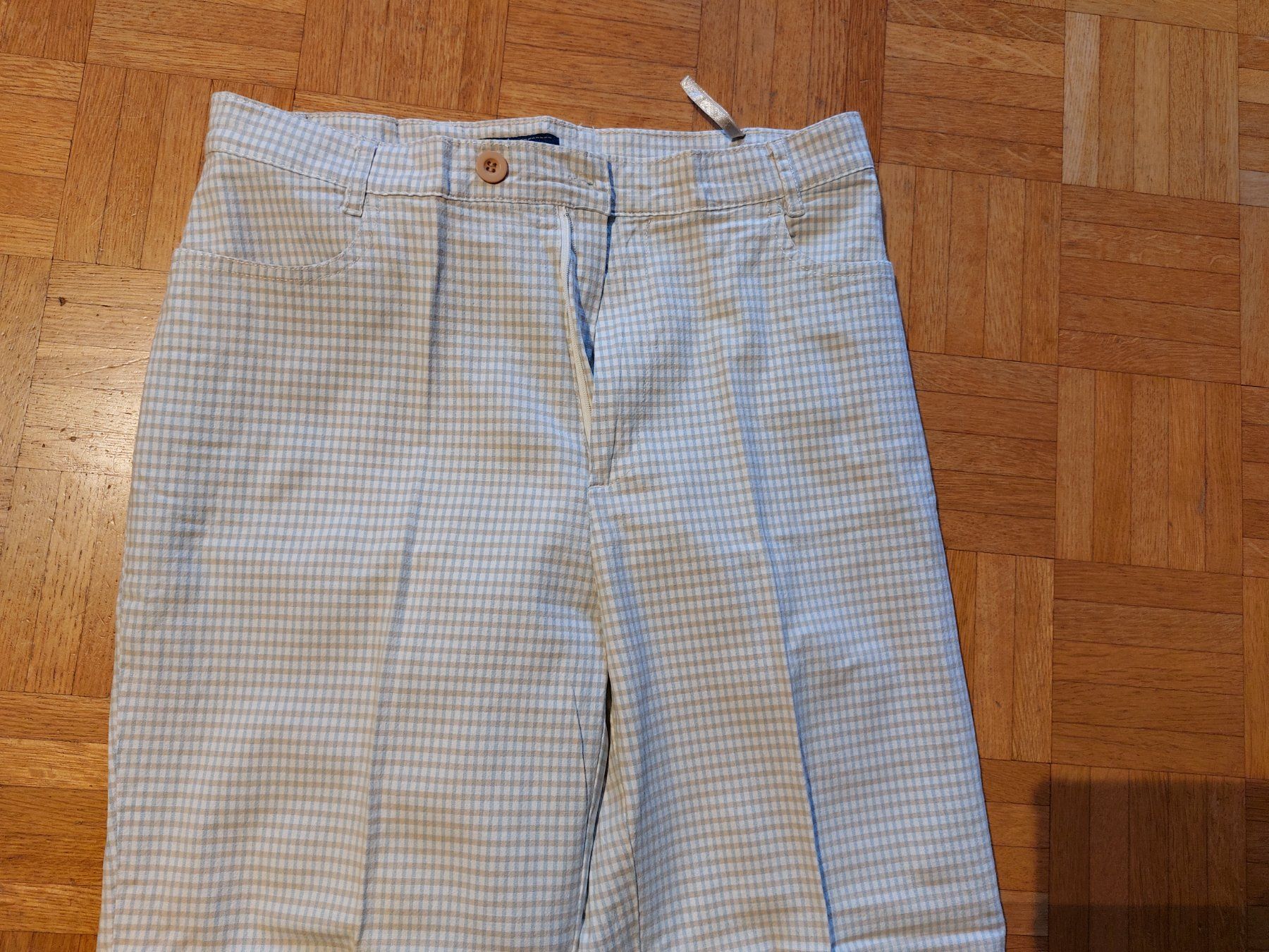 Hosen: schöne Hose / Jeans, Grösse 20, kariert – Gebraucht aus Escholzmatt von Stern777 1