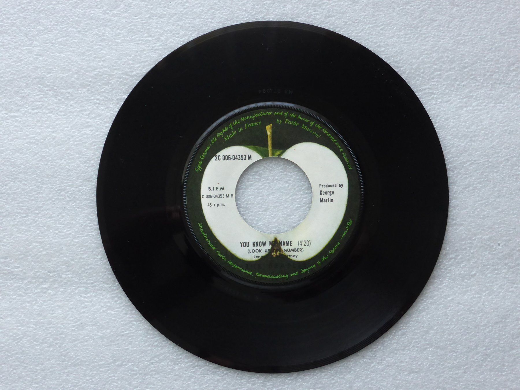 Schallplatten: Vinyl Single   THE BEATLES – Gebraucht aus Küssnacht am Rigi von Mondkinder 2
