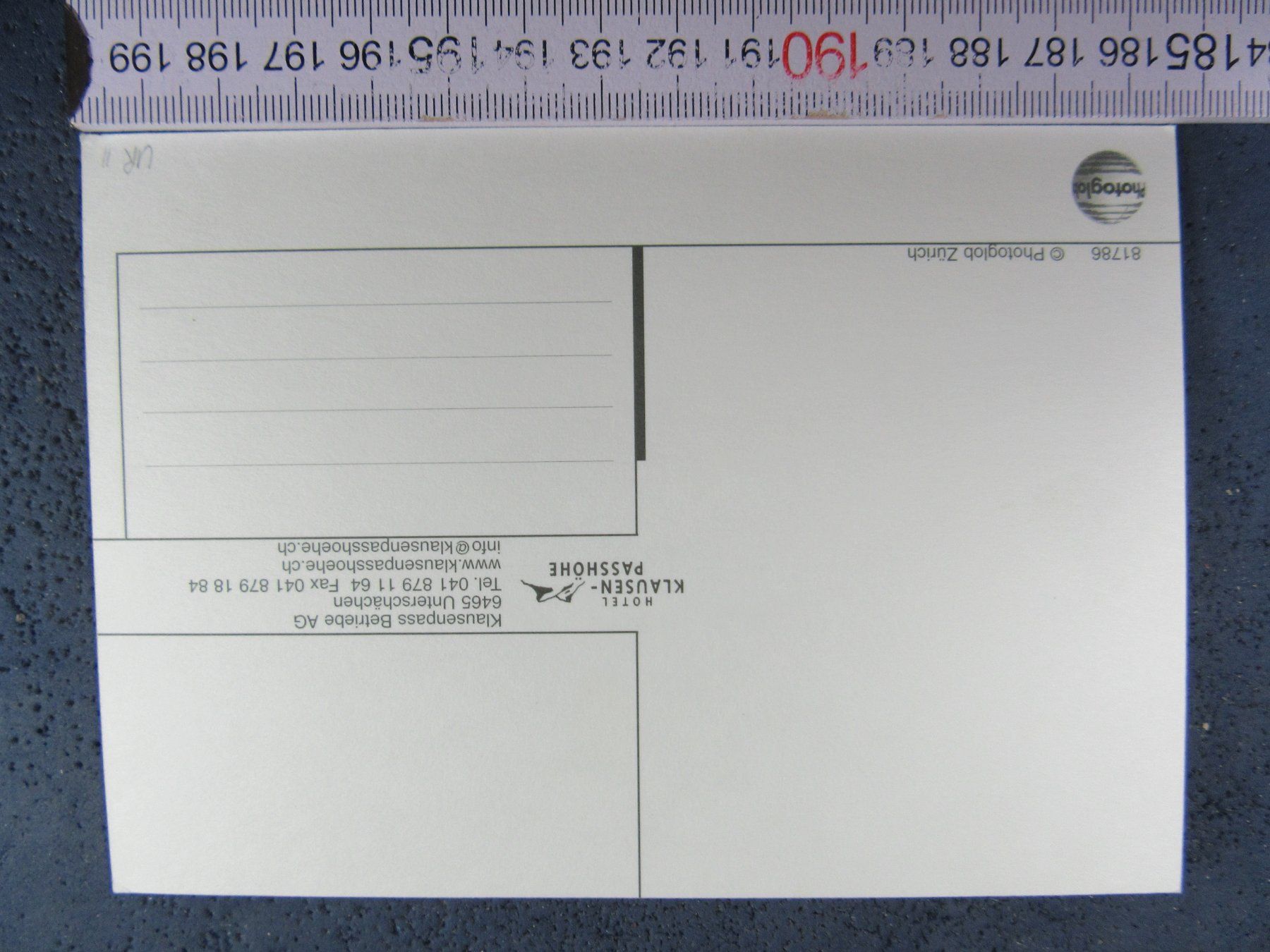 Cartoline postali: KLAUSENPASS-HÖHE HOTEL POSTAUTO SETRA EICHHOF BIER POST PTT – Usato da Ettingen venduto da Hausi4711 2