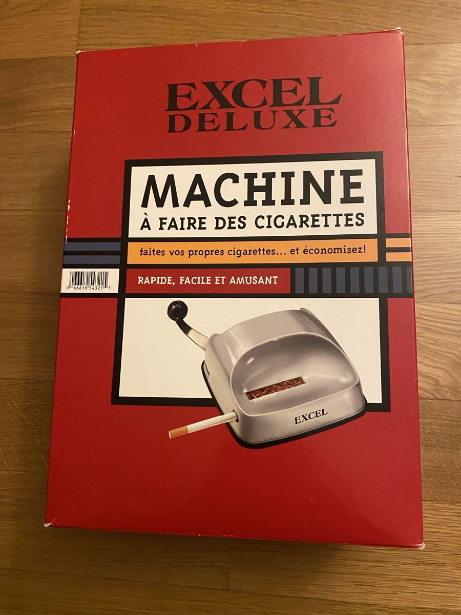 Tutte le macchine: Excel Deluxe Stopfgäret Neuwertig!!! – Nuovo (secondo la descrizione) da Uetikon am See venduto da lexus2008 2