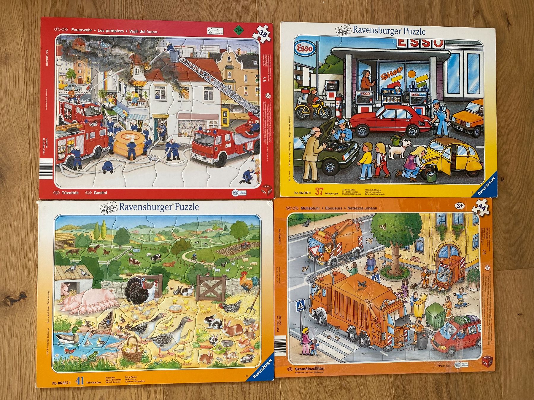 Ravensburger Puzzles: 4x Puzzle – Gebraucht aus Trachslau von M_Schmid81 1
