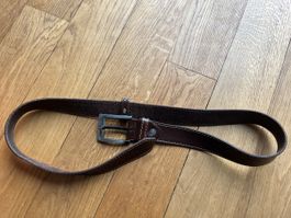 Gürtel Calvin Klein braun Leder gebraucht