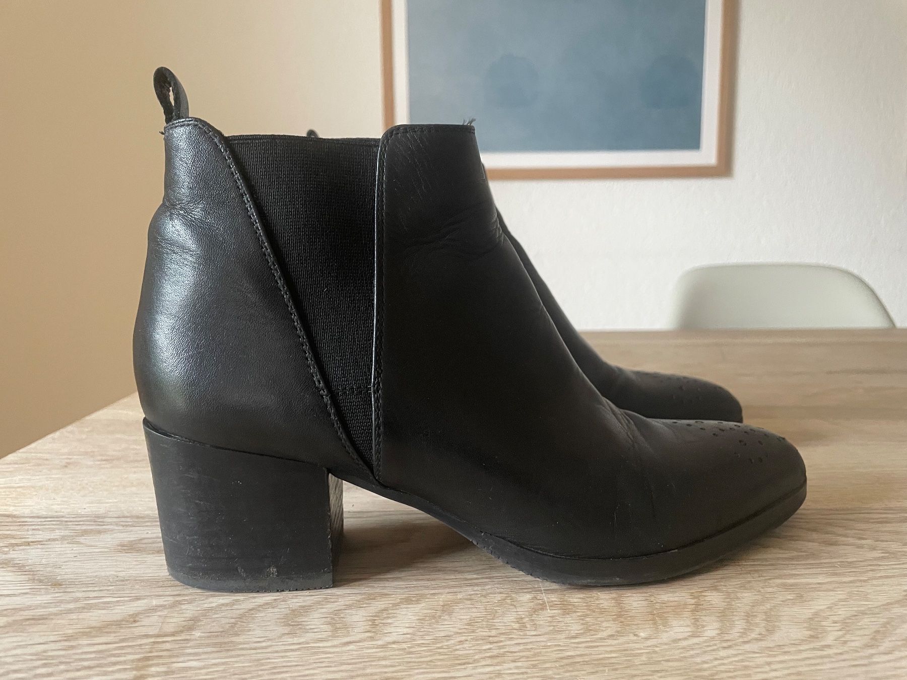 Scarpe da donna: Stiefeletten schwarz Grösse 38 – Usato da Winterthur venduto da madame05 1