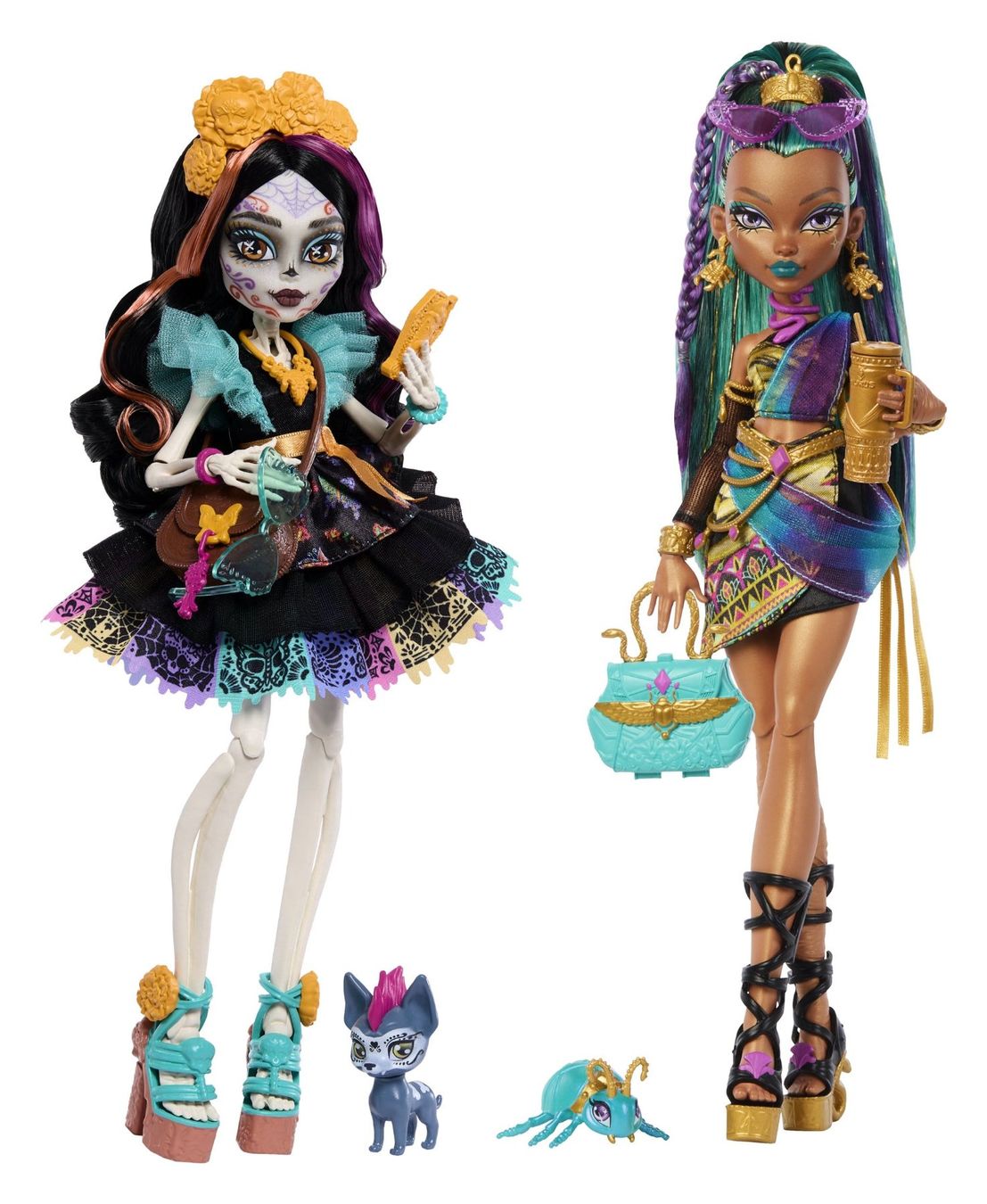 Bambole: Monster High poupée Skelita Calaveras – Nuovo e nell'imballaggio originale da St-Imier venduto da ATTAKSHOP 1