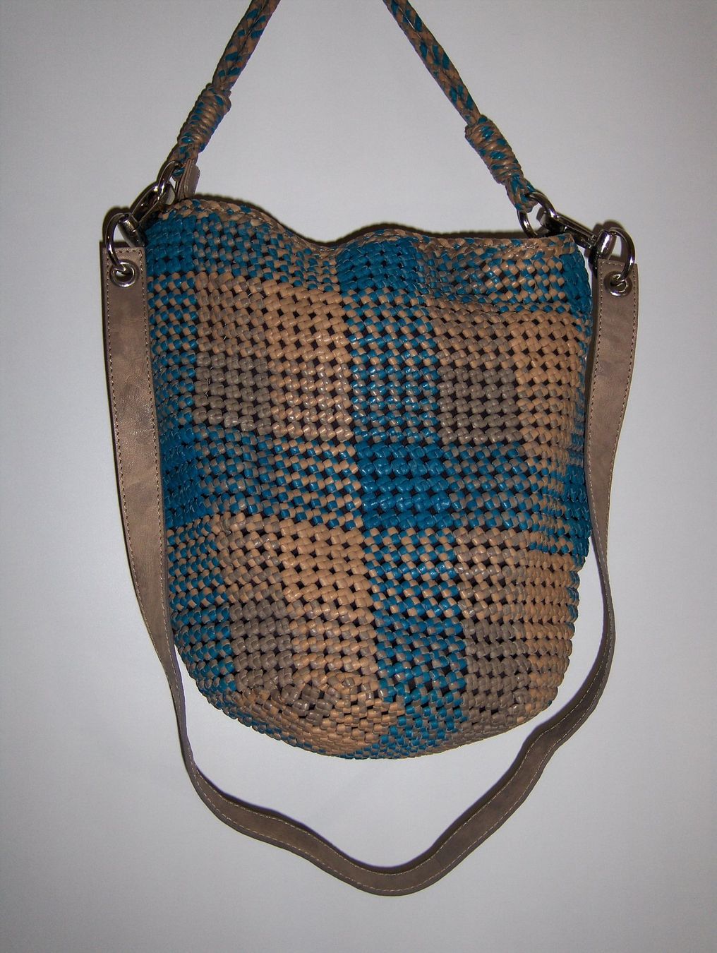 Borse da donna: Leder Handtasche geflochten – Usato da Dübendorf venduto da alracfo
