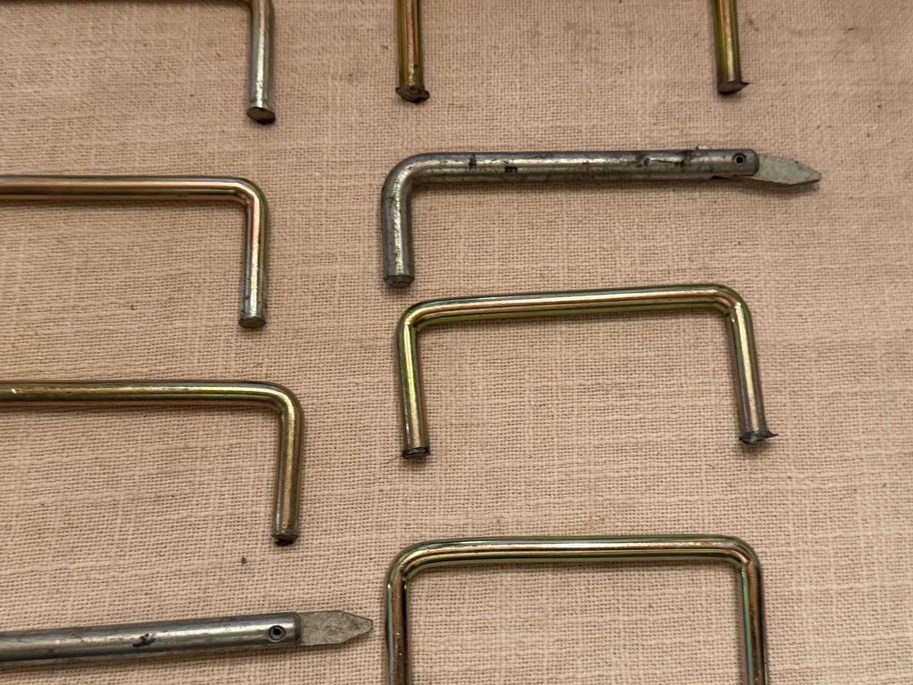 Ferramenta: 10x gebrauchte Metallgriffe – Usato da Winterthur venduto da sportdisco2 3