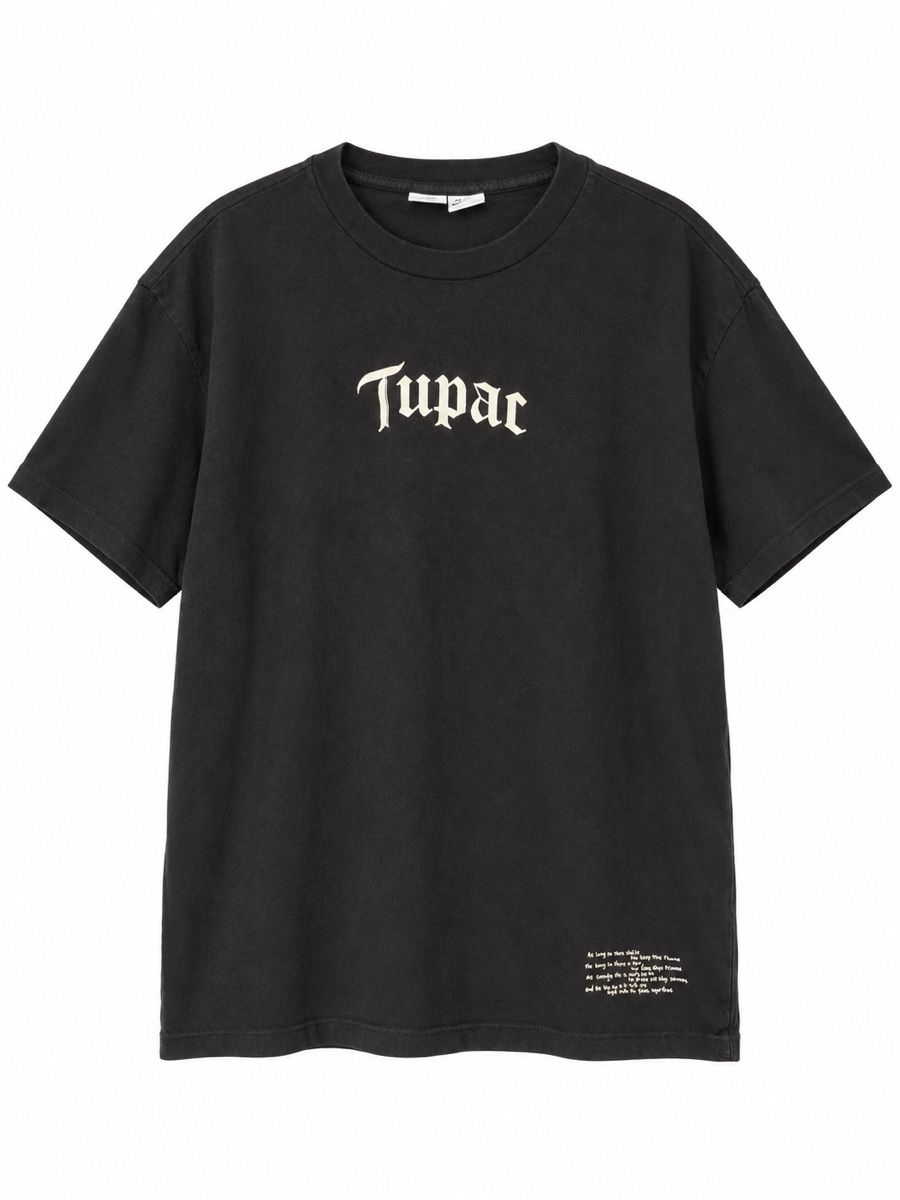 Bershka T-shirt: Maglietta 2Pac 2Pacalypse Now nera usata – Nuovo e nell'imballaggio originale da Dübendorf venduto da Mrsuperdeal 1