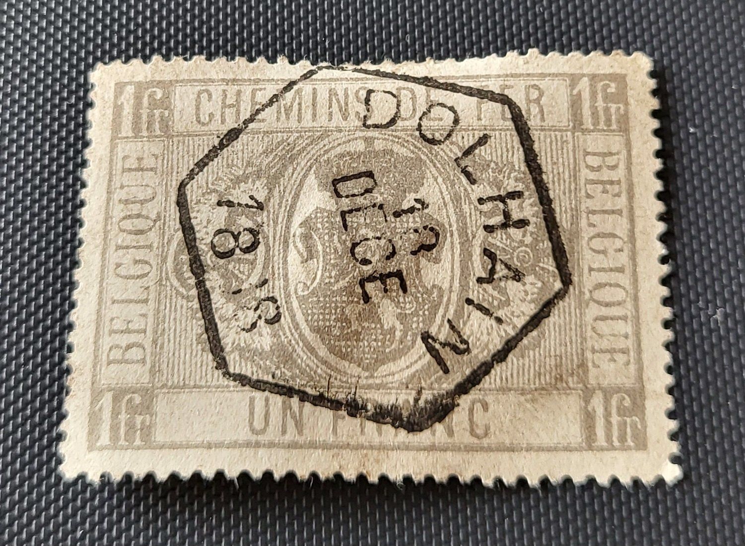 Tutti i francobolli: Belgien 1882 alte briefmarke – Usato da St Gallen venduto da Stampsalshobby