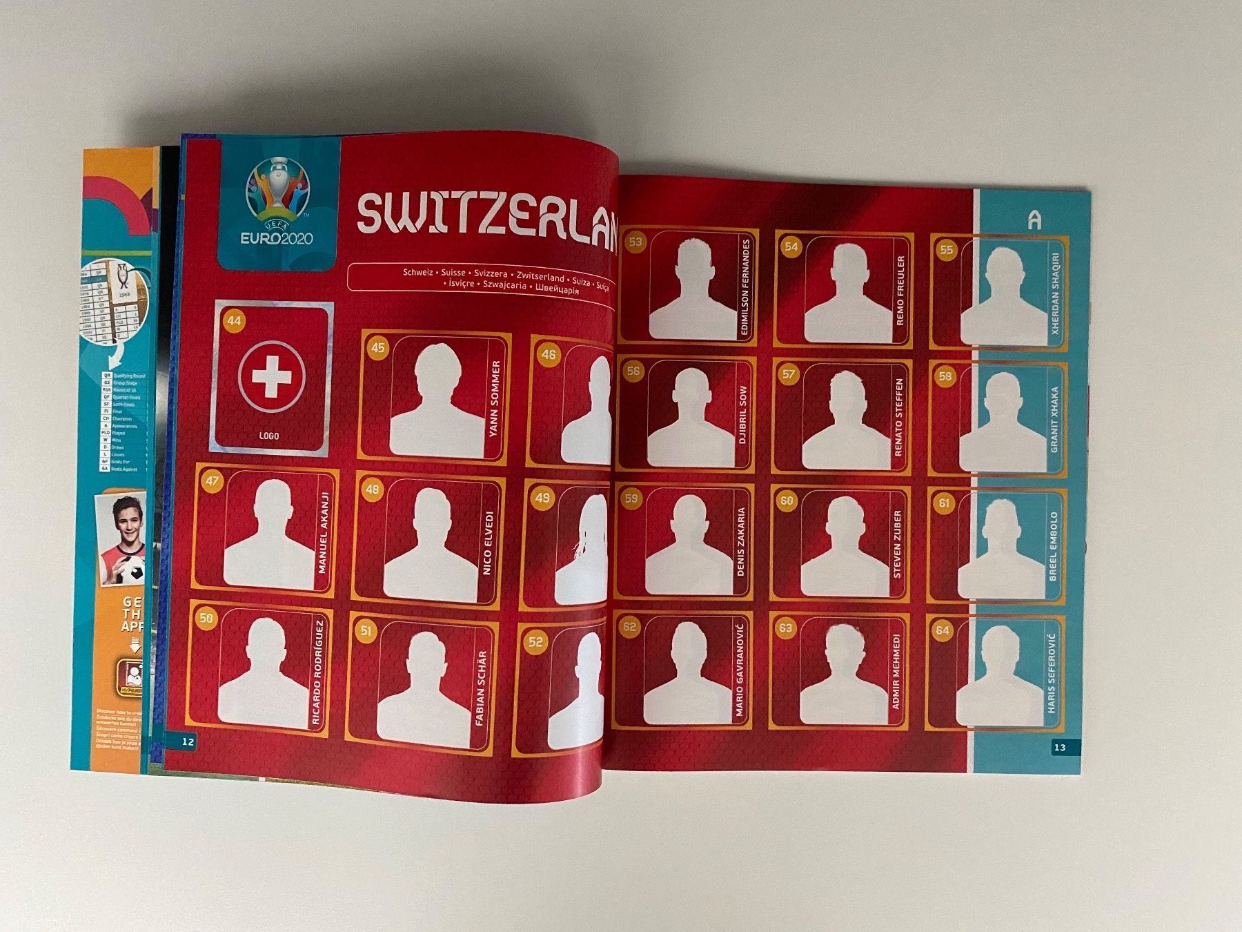 Panini Alben: Panini Leeralbum EM 2020. Version DE. Tournament Edition – Gebraucht aus Hergiswil LU von FcMalkov 4