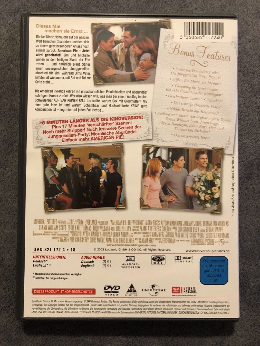 Alle DVDs: DVD American Pie 3 – Gebraucht aus Regensdorf von scheissspiel 1