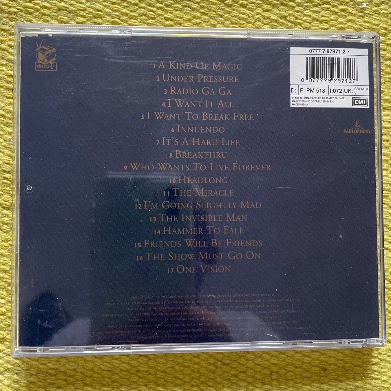 CDs: QUEEN-GREATEST HITS II – Gebraucht aus Rorschacherberg von  1