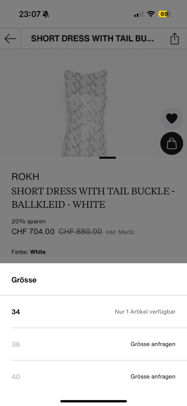 Vestiti: ROKH - BALLKLEID - Orginalpreis 880.- – Nuovo e nell'imballaggio originale da Zürich venduto da luxuryoutlet1 7